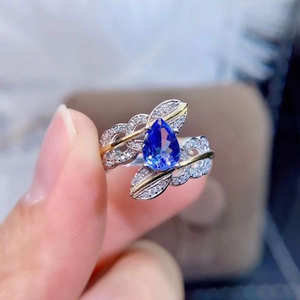 cluster rings gift natural and real tanzanite luxury ring gemstone 925 sterling silver fine jewelry, Golden;silver
cluster rings gift natural and real tanzanite luxury ring gemstone 925 sterling silver fine jewelry, Golden;silver