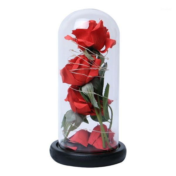 decorative flowers & wreaths 20led energy saving 3 artificial rose fairy string lights glass dome night lamps creative ornaments1
decorative flowers & wreaths 20led energy saving 3 artificial rose fairy string lights glass dome night lamps creative ornaments1