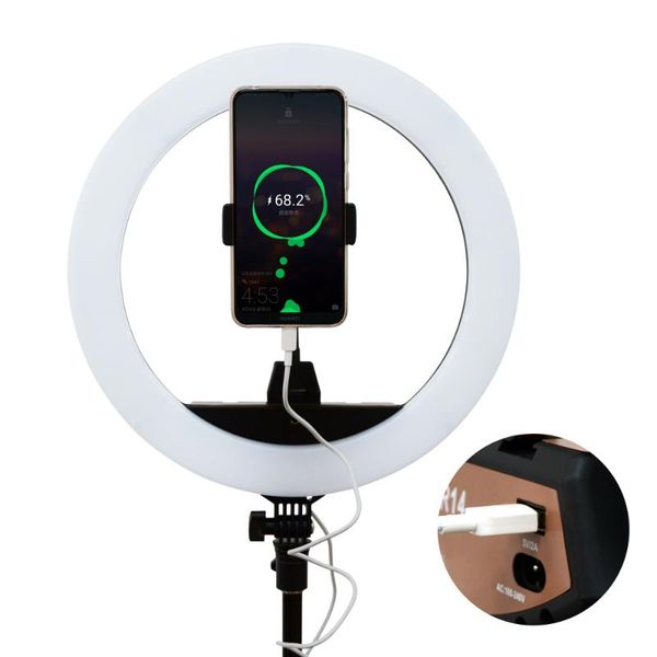 yidoblo 14'' eu-r14 dimmable led ring light lamp with wireless remote usb charger for makeup youtube video pgraphy shooting
yidoblo 14'' eu-r14 dimmable led ring light lamp with wireless remote usb charger for makeup youtube video pgraphy shooting