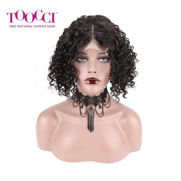 toocci hair brazilian 4x4 lace closure wig deep curly wave wig human hair wigs lace pre-plucked with baby 150% density, Black;brown
toocci hair brazilian 4x4 lace closure wig deep curly wave wig human hair wigs lace pre-plucked with baby 150% density, Black;brown