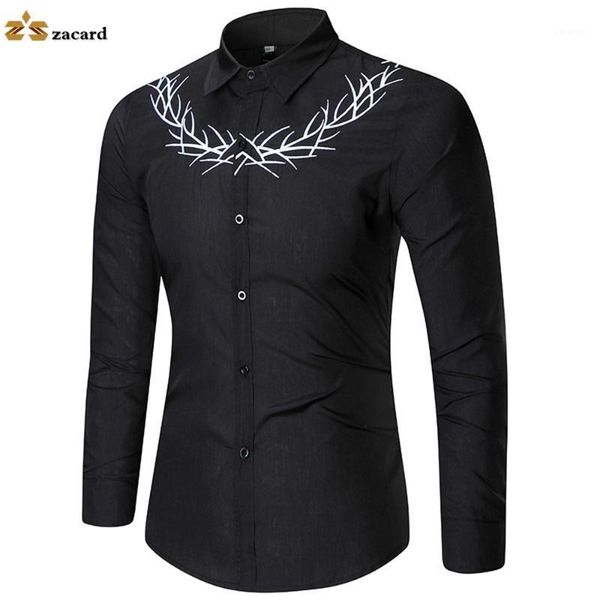 2020 men fashion casual long sleeved printed shirt embroidery chest slim fit male social business shirt brand men clothing soft1, White;black
2020 men fashion casual long sleeved printed shirt embroidery chest slim fit male social business shirt brand men clothing soft1, White;black