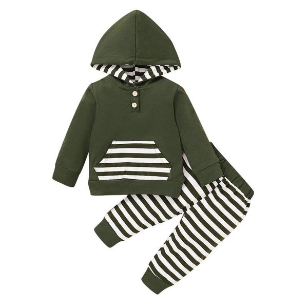 clothing sets boys clothes 0-24 month 2021 fall winter born baby long sleeve hooded t-shirts and striped elastic pants outfits, White
clothing sets boys clothes 0-24 month 2021 fall winter born baby long sleeve hooded t-shirts and striped elastic pants outfits, White