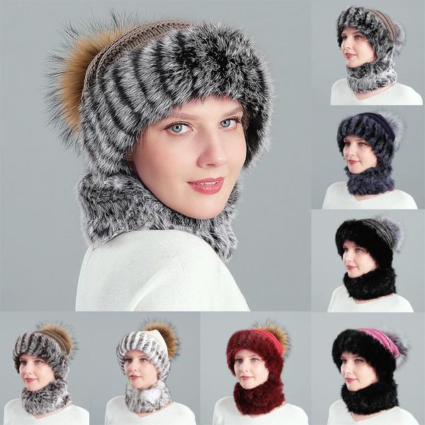 2 pieces set winter women real rex rabbir fur scarf hat sets comfortable warm vintage fur casual female ladies caps, Blue;gray
2 pieces set winter women real rex rabbir fur scarf hat sets comfortable warm vintage fur casual female ladies caps, Blue;gray