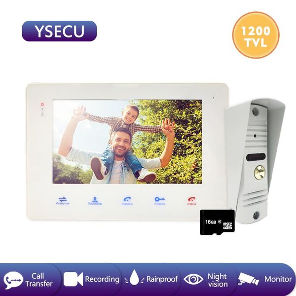 ysecu 7 inch 1200tvl video intercom kit for home security,video intercom,video door phone recording 16gb,built-in power supply
ysecu 7 inch 1200tvl video intercom kit for home security,video intercom,video door phone recording 16gb,built-in power supply