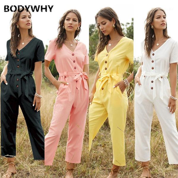 women's jumpsuits & rompers 2021 spring and summer products women's jumpsuit nine-point pants fashion buttons casual girl women1, Black;white
women's jumpsuits & rompers 2021 spring and summer products women's jumpsuit nine-point pants fashion buttons casual girl women1, Black;white