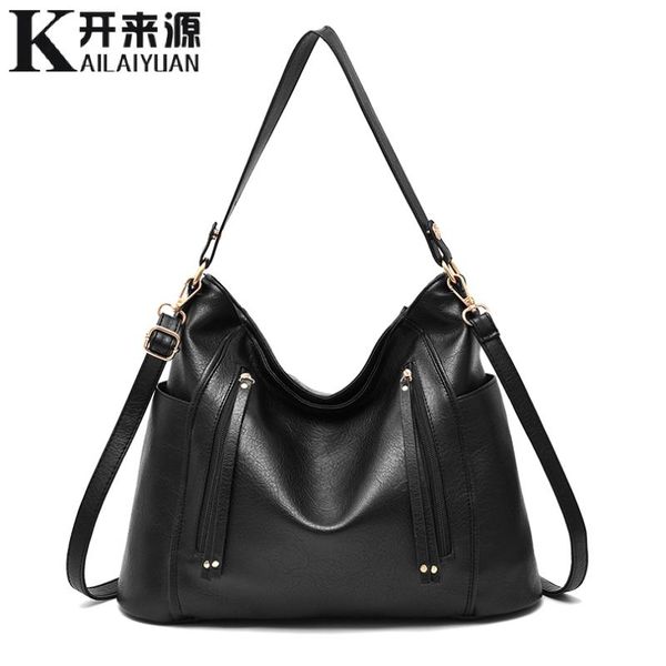 100% genuine leather women handbag 2021 new ladies large bag fashion women's bag slung shoulder sweet lady styling