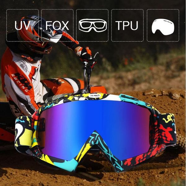 ski snow goggles sport racing off road motorcycle motocross goggles glasses for helmet racing gafas bike mx goggles mountain downhill goggle, Black
ski snow goggles sport racing off road motorcycle motocross goggles glasses for helmet racing gafas bike mx goggles mountain downhill goggle, Black