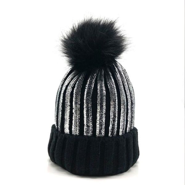 winter silver snap fastener knitted beanies women bronzing faux fur pom pon skullies caps teenager warm fold hat jllqfl xjfshop, Black;white
winter silver snap fastener knitted beanies women bronzing faux fur pom pon skullies caps teenager warm fold hat jllqfl xjfshop, Black;white