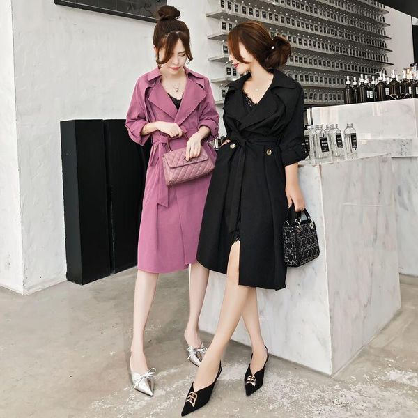 women's trench coats wholesale 2021 autumn winter selling fashion netred casual ladies work wear nice jacket, Tan;black
women's trench coats wholesale 2021 autumn winter selling fashion netred casual ladies work wear nice jacket, Tan;black