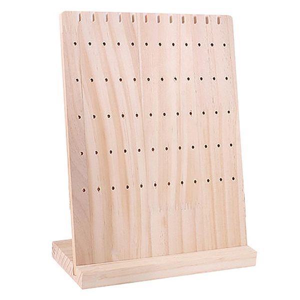 detachable wood jewelry display hanging stand holder rack for stud earrings dangle earrings stand 60 holes solid bamboo wood, Pink;blue
detachable wood jewelry display hanging stand holder rack for stud earrings dangle earrings stand 60 holes solid bamboo wood, Pink;blue