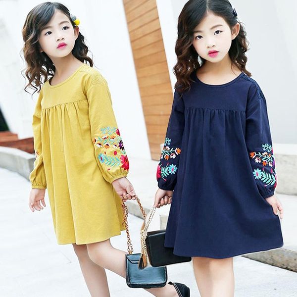 girl's dresses girls autumn korean princess big children national style long sleeve dolls dress k11, Red;yellow
girl's dresses girls autumn korean princess big children national style long sleeve dolls dress k11, Red;yellow