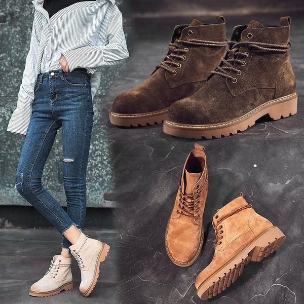 boots natascha women casual ankle booties short shoes round toe retro autumn genuine leather flat with, Black
boots natascha women casual ankle booties short shoes round toe retro autumn genuine leather flat with, Black