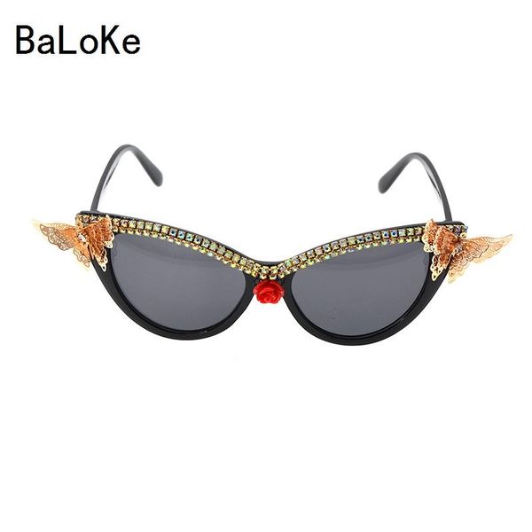 sunglasses baroque steampunk black frame metal flower round sun glasses woman party/summer beach outdoor casual decoration, White;black
sunglasses baroque steampunk black frame metal flower round sun glasses woman party/summer beach outdoor casual decoration, White;black