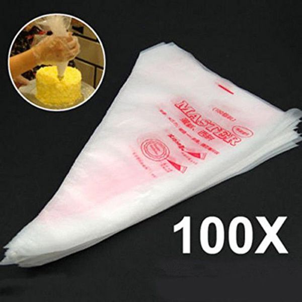 100pcs s/m/l disposable piping bag icing fondant cake cream decorating pastry tip tool cake pack pastry bag dessert decorator
100pcs s/m/l disposable piping bag icing fondant cake cream decorating pastry tip tool cake pack pastry bag dessert decorator