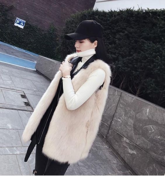 new fashion women autumn &winter clothes high imiation fur vest loose and thin fur coat faux vest1, Black
new fashion women autumn &winter clothes high imiation fur vest loose and thin fur coat faux vest1, Black