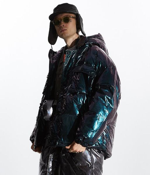 2020 winter reflective discoloration warm down cotton jacket men thick hooded jacket parkas streetwear casual coat w1310, Black
2020 winter reflective discoloration warm down cotton jacket men thick hooded jacket parkas streetwear casual coat w1310, Black