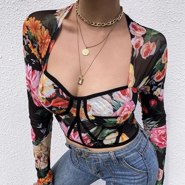 hirigin new fashion women's street floral printed casual short female flower long sleeve blouses ladies v-neck shirts, White
hirigin new fashion women's street floral printed casual short female flower long sleeve blouses ladies v-neck shirts, White