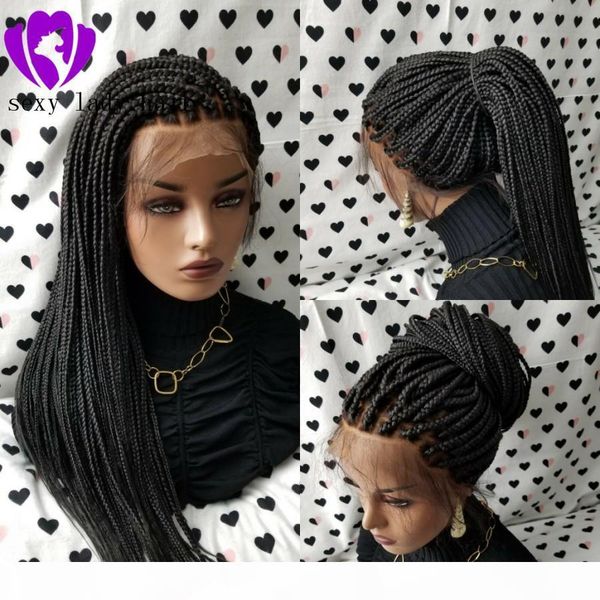 fully hand braided lace frontal box braids braid wig with baby hair black brown burgundy ombre color braiding hair wig for black women
fully hand braided lace frontal box braids braid wig with baby hair black brown burgundy ombre color braiding hair wig for black women