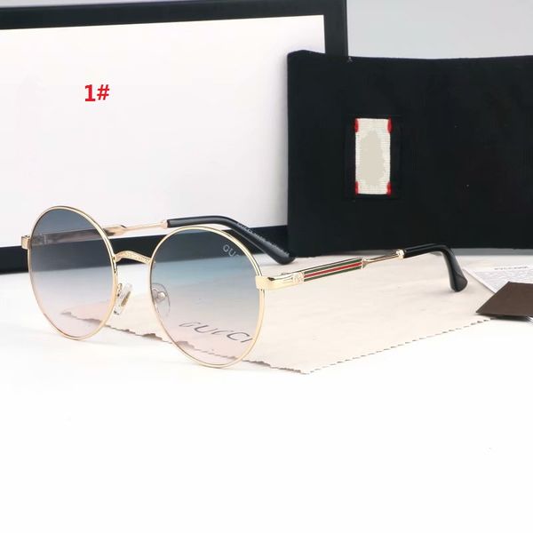 2020 new luxur mens womens sun glasses metal frame glass 5048lens 6 color g138, White;black
2020 new luxur mens womens sun glasses metal frame glass 5048lens 6 color g138, White;black