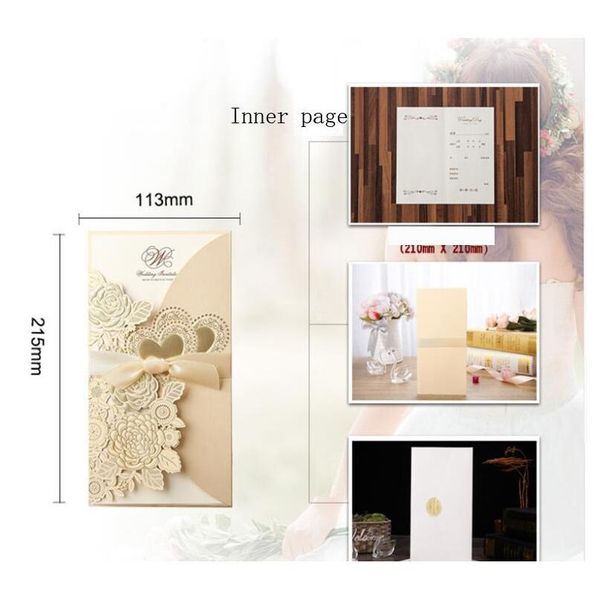 new 4pcs set gold laser cut wedding invitation card rose love heart greeting cards customize envelopes with r jllehy trustbde
new 4pcs set gold laser cut wedding invitation card rose love heart greeting cards customize envelopes with r jllehy trustbde