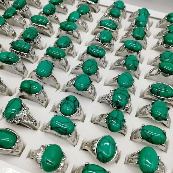 natural fashion rings charm 20 green pieces/lot turquoise stone ring fit women's men malachite jewelry gift, Silver
natural fashion rings charm 20 green pieces/lot turquoise stone ring fit women's men malachite jewelry gift, Silver