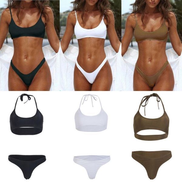 us women push-up beach party bikini simple waist fashion beachwear swimsuit low waist bathing suit female brazilian biquini1, White
us women push-up beach party bikini simple waist fashion beachwear swimsuit low waist bathing suit female brazilian biquini1, White