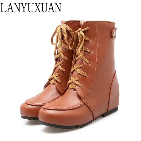 boots botas mujer winter plus big size 34-52 round toe buckle for women casual heels fashion warm shoes 507, Black
boots botas mujer winter plus big size 34-52 round toe buckle for women casual heels fashion warm shoes 507, Black