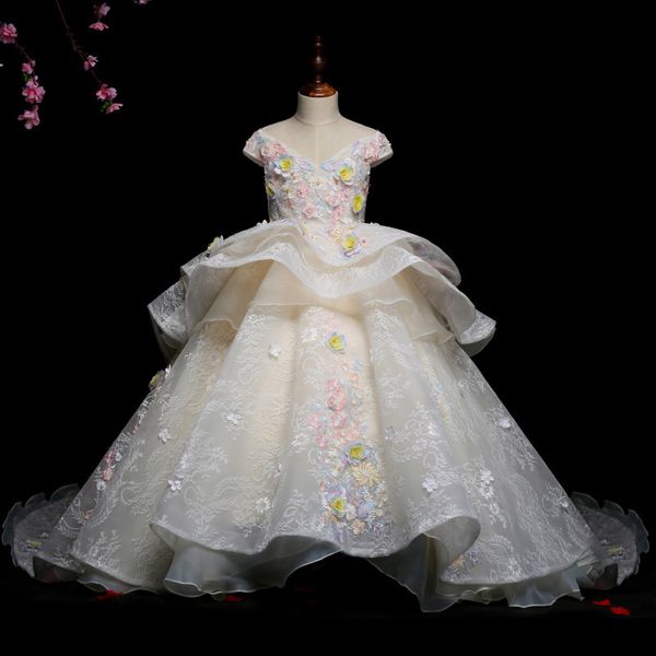 kids pageant evening gowns 2020 lace flower gown girl dress weddings birthday party robe for girls first communion dresses t200709, Red;yellow
kids pageant evening gowns 2020 lace flower gown girl dress weddings birthday party robe for girls first communion dresses t200709, Red;yellow
