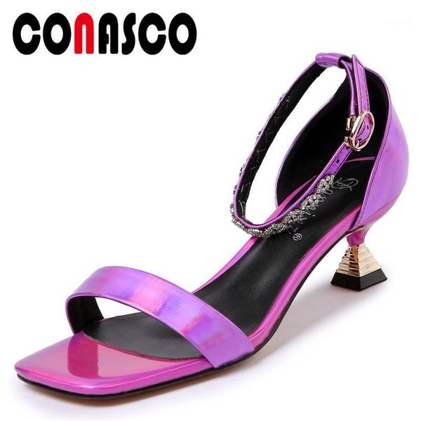 conasco new summer women genuine leather ankle-wrap sandals fashion concise high heels open toe pumps wedding casual shoes woman1, Black
conasco new summer women genuine leather ankle-wrap sandals fashion concise high heels open toe pumps wedding casual shoes woman1, Black