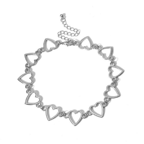 heart choker necklace simple geometric circle choker statement clavicle necklace axyd, Golden;silver
heart choker necklace simple geometric circle choker statement clavicle necklace axyd, Golden;silver