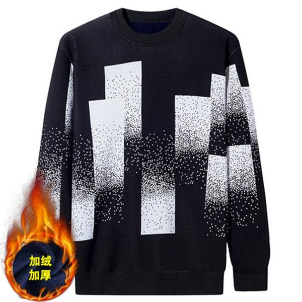 winter thickening warm velvet sweater men korean version slim sueter hombre robe pull femme hiver pullover knitted sweater bbyuml lg2010, White;black
winter thickening warm velvet sweater men korean version slim sueter hombre robe pull femme hiver pullover knitted sweater bbyuml lg2010, White;black