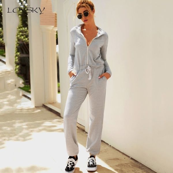 lossky autumn winter jumpsuit zipper womens long sleeve rompers solid casual long pants slim jumpsuit ladies sets leisure y200422, Black;white
lossky autumn winter jumpsuit zipper womens long sleeve rompers solid casual long pants slim jumpsuit ladies sets leisure y200422, Black;white