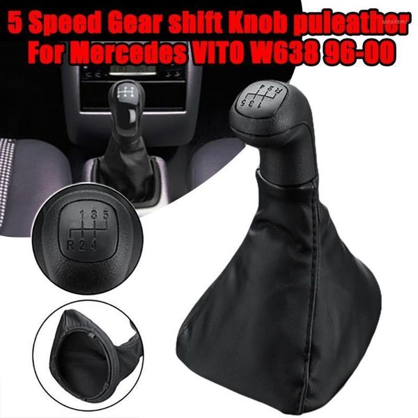 5 speed manual gear shift knob gaiter boot cover case collar for vito w638 96-00 elegance classic 00026700101
5 speed manual gear shift knob gaiter boot cover case collar for vito w638 96-00 elegance classic 00026700101