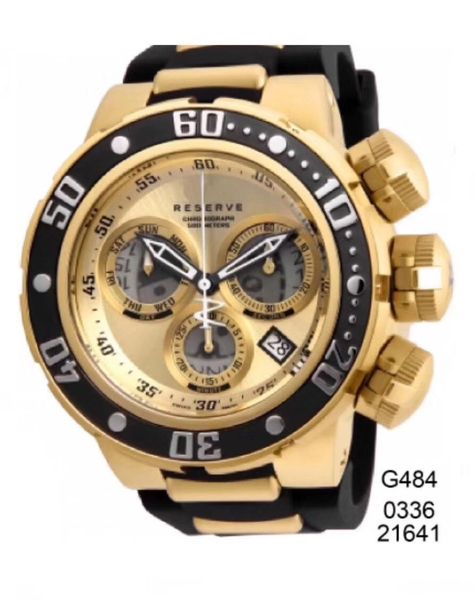invincible reserve subaqua sea dragon men model 21641 - men's swiss quartz watch 52mm stainless steel, Slivery;brown
invincible reserve subaqua sea dragon men model 21641 - men's swiss quartz watch 52mm stainless steel, Slivery;brown