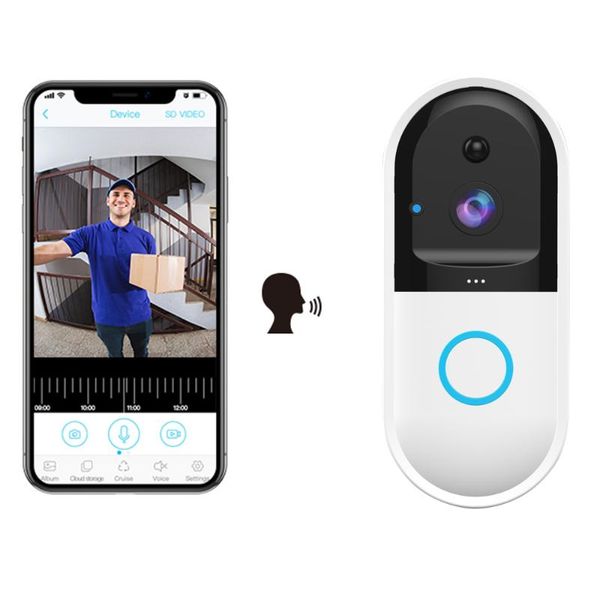 doorbells professional security low power smart wifi video doorbell camera visual intercom with night vision for home
doorbells professional security low power smart wifi video doorbell camera visual intercom with night vision for home