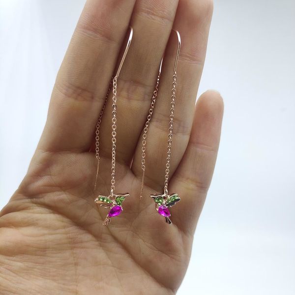 unique bird chain pendant tassel for women design earrings fashion jewelry long earring, Black
unique bird chain pendant tassel for women design earrings fashion jewelry long earring, Black