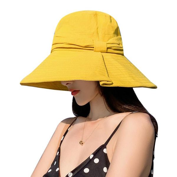 wide brim hats 2021 summer fashion women girl sun hat caps foldable cotton ladies bow outdoor leisure beach protection, Blue;gray
wide brim hats 2021 summer fashion women girl sun hat caps foldable cotton ladies bow outdoor leisure beach protection, Blue;gray
