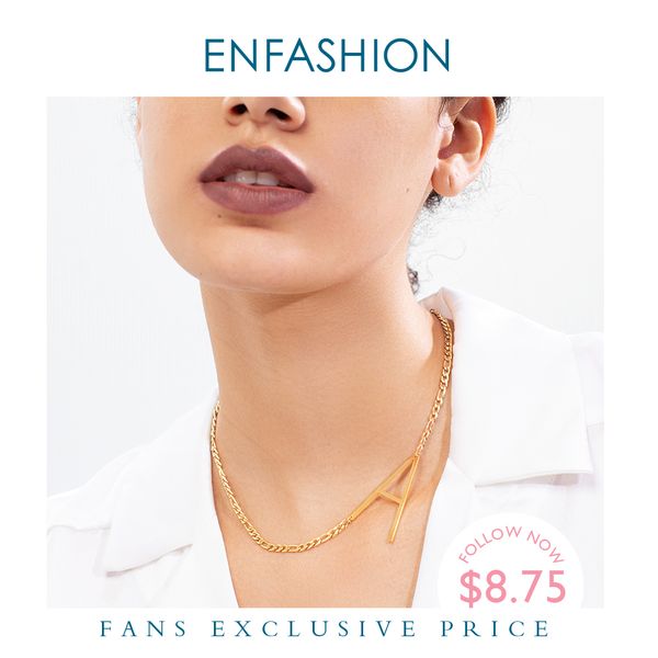 enfashion исходное письмо choker ожерелье женщин цвета золота нержавеющей стали алфавит ожерелье леди мода ювелирные изделия p193042 200928, Silver
enfashion исходное письмо choker ожерелье женщин цвета золота нержавеющей стали алфавит ожерелье леди мода ювелирные изделия p193042 200928, Silver