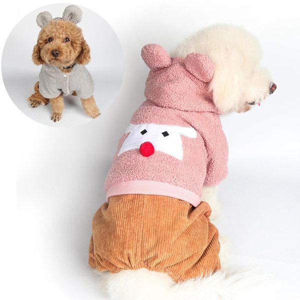 winter dog clothes super warm pet jumpsuit puppy cat clothing thicken dogs hooded coat overalls chihuahua hoodie sweatshirt 
winter dog clothes super warm pet jumpsuit puppy cat clothing thicken dogs hooded coat overalls chihuahua hoodie sweatshirt