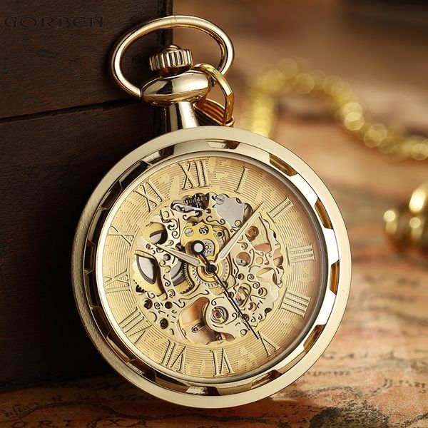 luxury antique roman numerals dial mechanical hand winding pocket watch fashion unique watches for men women fob chain t200502, Slivery;golden
luxury antique roman numerals dial mechanical hand winding pocket watch fashion unique watches for men women fob chain t200502, Slivery;golden