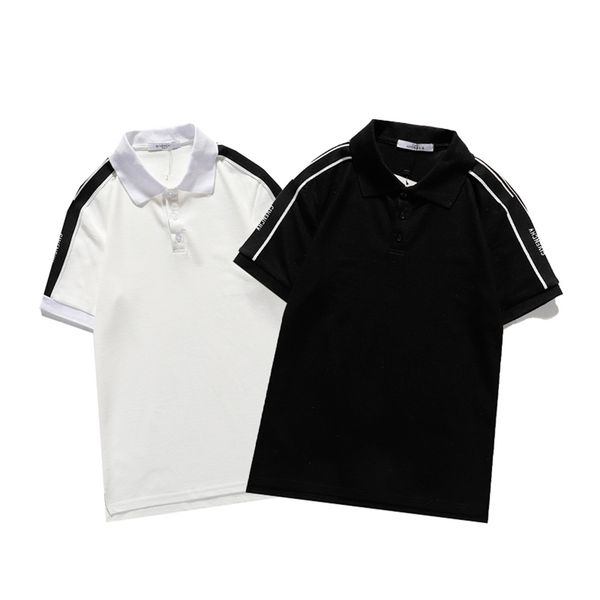 2020 new designers t shirts mens summer men t-shirts solid color short sleeve slim breathable men's streetwear clothes, White;black
2020 new designers t shirts mens summer men t-shirts solid color short sleeve slim breathable men's streetwear clothes, White;black