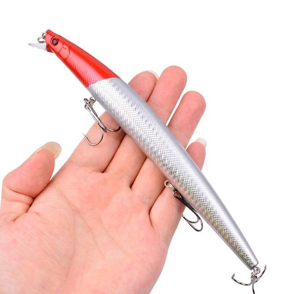 10pcs/lot big minnow fishing lures 18cm/24g fishing hard bait crankbaits isca artificiais pesca sea wobbler swimmi jllgop
10pcs/lot big minnow fishing lures 18cm/24g fishing hard bait crankbaits isca artificiais pesca sea wobbler swimmi jllgop