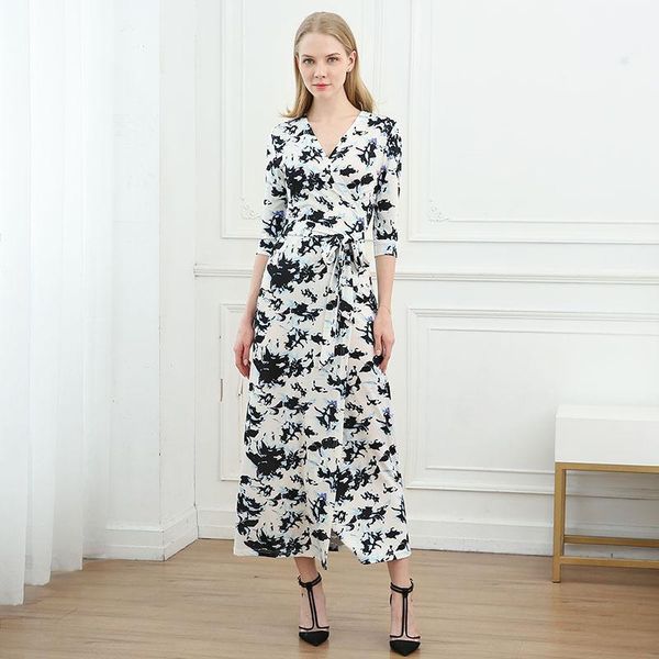 casual dresses ew arrivals chiffon summer dress elegant dot print half sleeve office ladies v collar leisure vestido1, Black;gray
casual dresses ew arrivals chiffon summer dress elegant dot print half sleeve office ladies v collar leisure vestido1, Black;gray