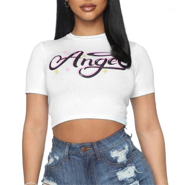 yoga outfits women short sleeve letter print crop summer fashion round neck t-shirt for ladies1, White;red
yoga outfits women short sleeve letter print crop summer fashion round neck t-shirt for ladies1, White;red