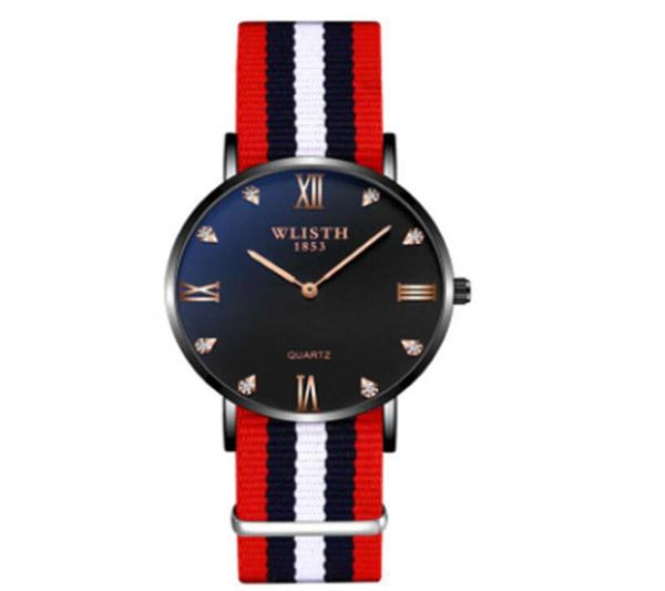 hbp quartz movement 36mm full fuction black dial women watch nylon band ing, Slivery;brown
hbp quartz movement 36mm full fuction black dial women watch nylon band ing, Slivery;brown