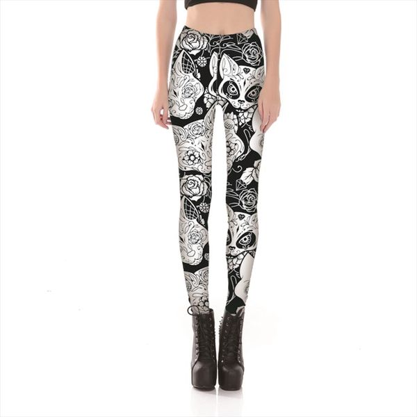 2020 high waist pants fashion women 3d print cat black white match comfortable fitness silm wholesale ship
2020 high waist pants fashion women 3d print cat black white match comfortable fitness silm wholesale ship