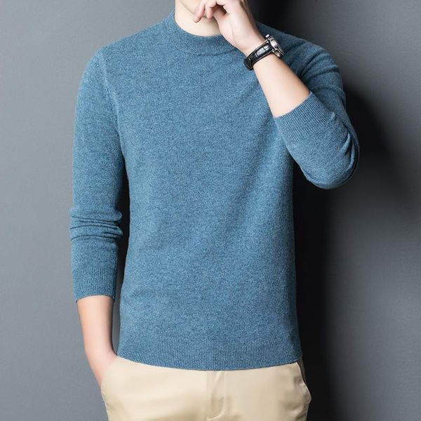 men's sweaters men 100% wool sweater 2021 autumn winter knitted half turtleneck pure cashmere pullovers, White;black
men's sweaters men 100% wool sweater 2021 autumn winter knitted half turtleneck pure cashmere pullovers, White;black