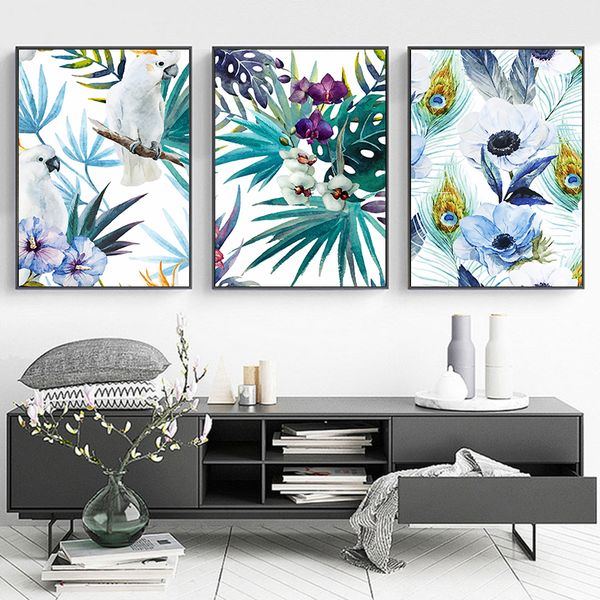 watercolor parrot llant leaves and flowers canvas painting nordic wall art picture poster print landscape picture home decor
watercolor parrot llant leaves and flowers canvas painting nordic wall art picture poster print landscape picture home decor