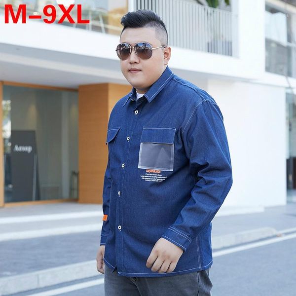 plus size 7xl 8xl 9xl men shirt long sleeve dress shirt oversize men denim formal large size big leisure navy blue blouse1, White;black
plus size 7xl 8xl 9xl men shirt long sleeve dress shirt oversize men denim formal large size big leisure navy blue blouse1, White;black