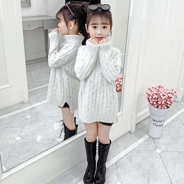 new girls' 2020 korean turtleneck yangqi winter children's wear thickened medium and long bottomed sweater fashion wukv, Blue
new girls' 2020 korean turtleneck yangqi winter children's wear thickened medium and long bottomed sweater fashion wukv, Blue